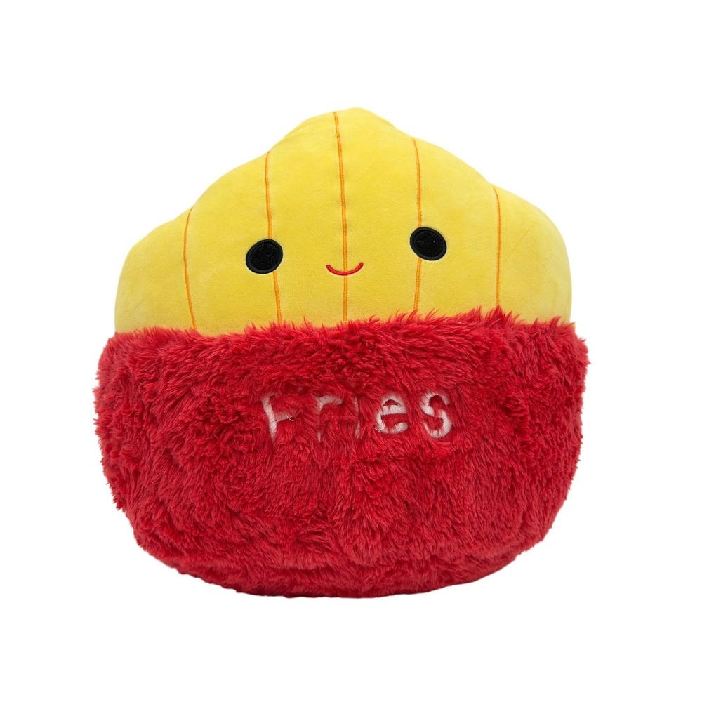 Squishmallows FuzzaMallows Floyd French Fries 12" Soft Stuffed Kawaii Plush Food